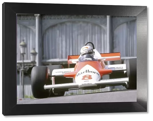 1981 Monaco Grand Prix. Monte Carlo, Monaco. 28-31 May 1981. Andrea de Cesaris (McLaren MP4 / 1-Ford Cosworth), retired. World Copyright: LAT Photographic Ref: 35mm transparency 81MON41