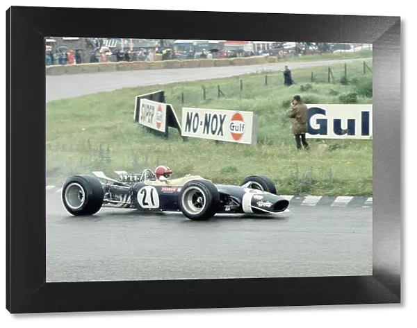 1968 Dutch Grand Prix. Zandvoort, Holland. 21-23 June 1968. Jo Siffert (Walker-Durlacher Racing / Lotus 49 Ford). Ref-68 HOL 14. World Copyright - LAT Photographic