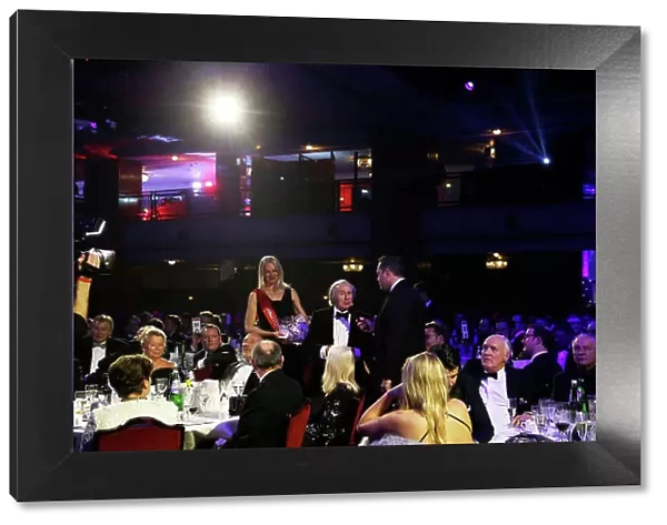 2015 Autosport Awards. Grosvenor House Hotel, Park Lane, London. Sunday 6 December 2015. Sir Jackie Stewart. World Copyright: Adam Warner / LAT Photographic. ref: Digital Image _L5R9253