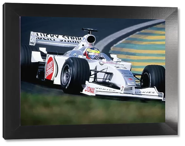 2000 Brazilian Grand Prix. Interlagos, Sao Paulo, Brazil. 24-26 March 2000. Ricardo Zonta (B.A.R. 002 Honda). Ref-2K BRA 98. World Copyright - Charles Coates / LAT Photographic