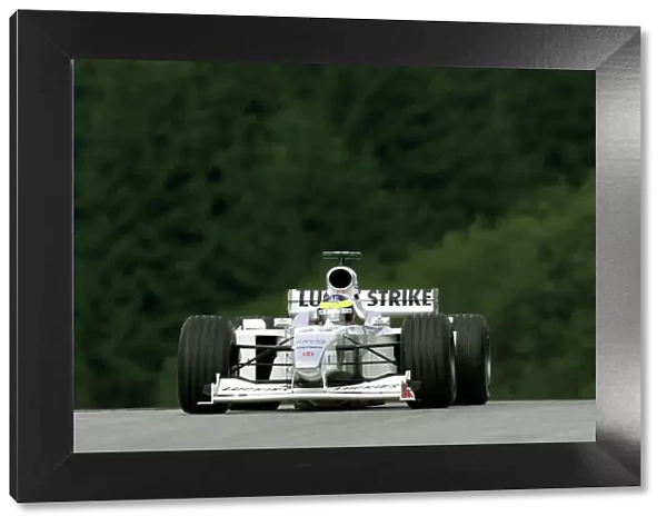 2000 Austrian Grand Prix. QUALIFYING A1-Ring, Austria, 15 July 2000 Ricardo Zonta, BAR Honda World LAT Photographic