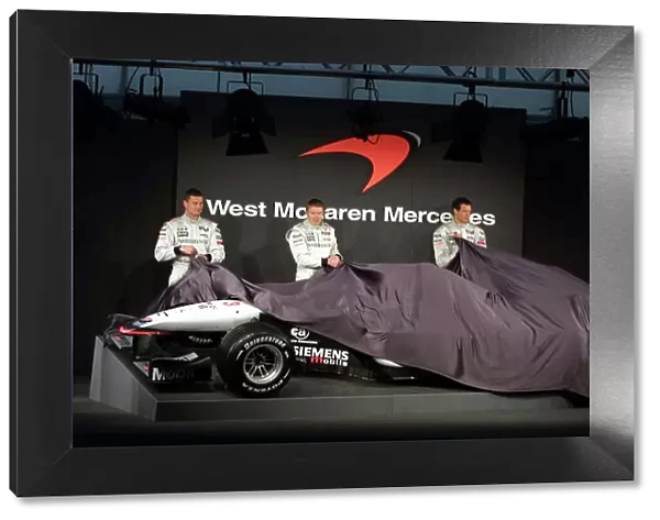 2001 West McLaren Mercedes MP4-16 Launch