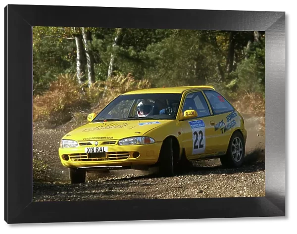 Stuart Jones / Richard Edwards Tempest Rally 2003. World Copyright - Jakob Ebrey / LAT Photographic