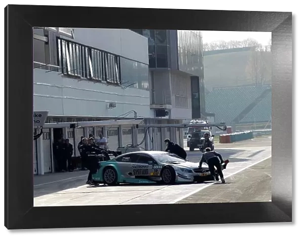 2014 DTM Testing. Hungaroring, Hungary. 31st March 2014. Witali Petrov (RUS) Mercedes AMG DTM-Team HWA. World Copyright: XPB  /  LAT Photographic. Ref: 3030914_HiRes.jpg