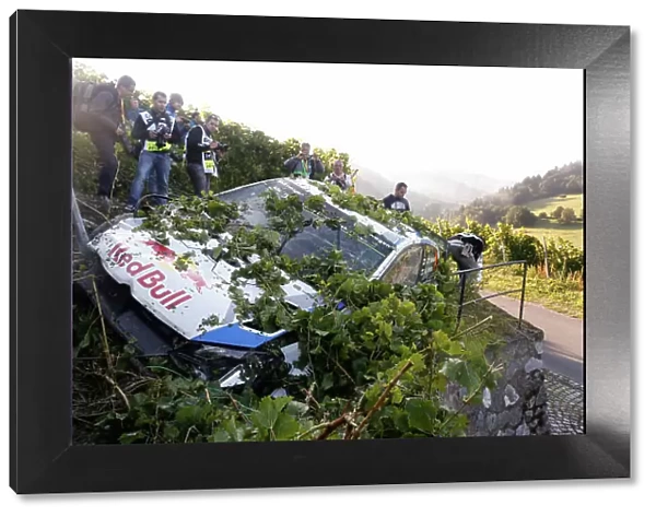2014 World Rally Championship Rallye Deutschland 21-24 th August 2014 Jari-Matti Latvala, VW WRC, Accident Worldwide Copyright: McKlein / LAT