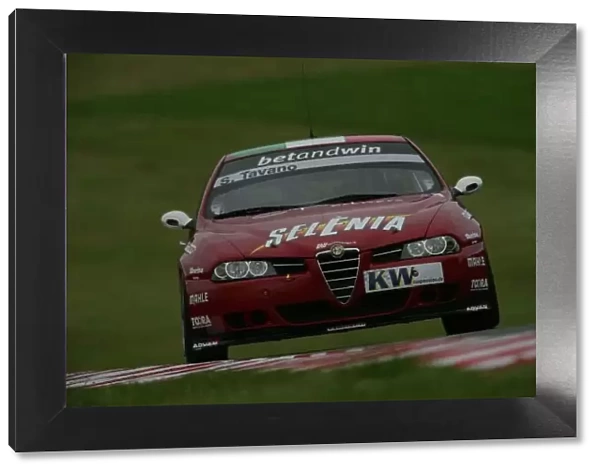 2006 World Touring Car Championship (WTCC) Round 03. Brands Hatch, England. Salvatore Tavano. Alfa Romeo-N.Technology. Copyright Malcolm Griffiths / LAT Ref: Digital Image Only