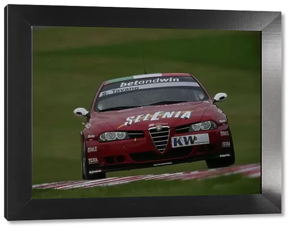 2006 World Touring Car Championship (WTCC) Round 03. Brands Hatch, England. Salvatore Tavano. Alfa Romeo-N.Technology Copyright Malcolm Griffiths / LAT Ref: Digital Image Only
