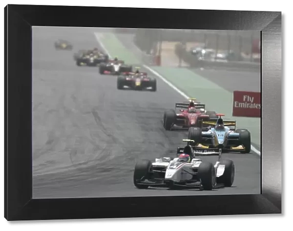 2008 GP2 Asia Series. Saturday Race. Dubai. Dubai Autodrome. 12th April. Romain Grosjean (FRA, ART Grand Prix). Action. World Copyright: Alastair Staley / GP2 Series Media Service. Service ref:__MG_5102.jpg