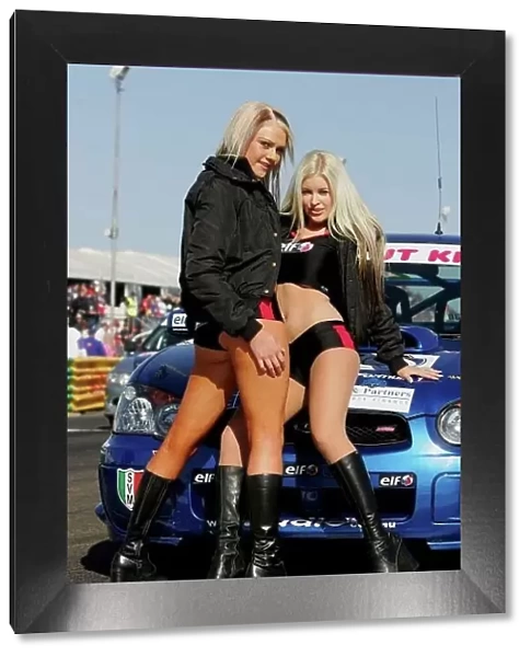 05av808. Cheeky Elf girls.. Australian V8 Supercar Championship
