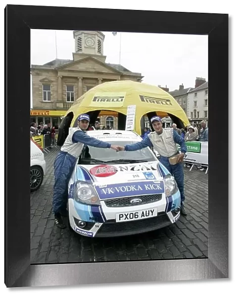 Jonnie Wigmore Jim Clark Rally 2006 British Rally Championship Kelso, Scotland Worldwide copyright: Ebrey / LAT Photographic