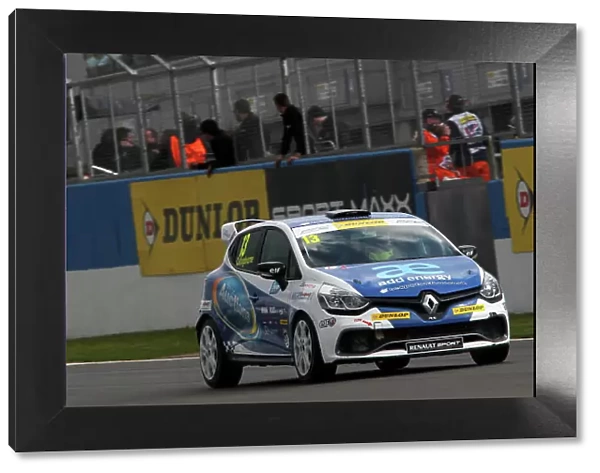 2015 Renault Clio Cup, Donington Park, 18th - 19th April 2015 Rory Collingbourne (GBR) Cooksport Renault Clio Cup World copyright. Jakob Ebrey / LAT Photographic