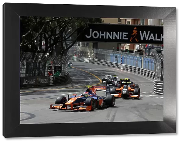 2013 GP2 Series. Round 4. Monte Carlo, Monaco. 24th May 2013. Friday Race. Jon Lancaster (GBR, Hilmer Motorsport). Action. World Copyright: Alastair Staley / GP2 Series Media Service. Ref: _R6T9660
