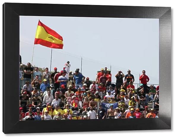 MotoGP. Fans.. Moto GP Championship, Spanish Grand Prix, Jerez, Spain