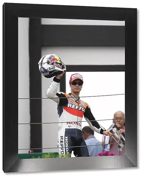 MotoGP. Race winner Dani Pedrosa (ESP), Repsol Honda.
