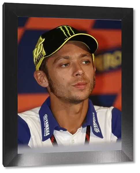 MotoGP. Valentino Rossi (ITA), FIAT Yamaha, in the press conference.
