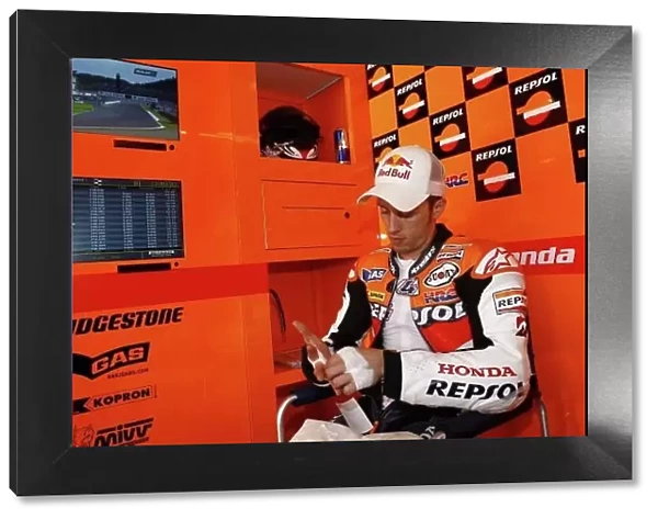 MotoGP. Andrea Dovizioso (ITA), Repsol Honda, took his first MotoGP pole position.