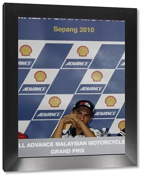 MotoGP. Jorge Lorenzo (ESP), FIAT Yamaha, in the press conference.