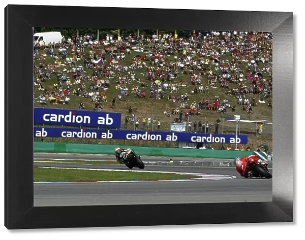 MotoGP. Casey Stoner (AUS), Marlboro Ducati, finished third.
