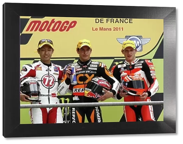 MotoGP. Moto2 podium and results:. 1st Marc Marquez 
