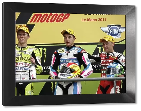 MotoGP. 125cc podium and results:. 1st Maverick Vinales 