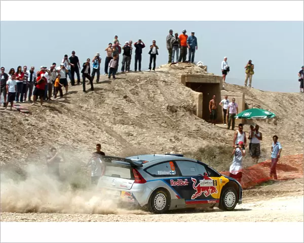 World Rally Championship: Kimi Raikkonen Citroen C4 WRC on stage 11