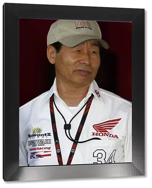 MotoGP. Mamoru Moriwaki (JPN) President and team owner of Moriwaki Engineering.