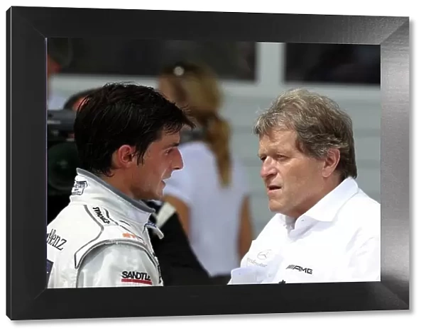 DTM. L-R: Bruno Spengler (CDN), Mercedes-Benz Bank AMG and Norbert Haug 