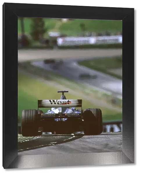 Austrian Grand Prix A1 Ring, Austria 14-16th July 2000 McLaren Mercedes Rear race action World Copyright LAT Format: 35mm transparency