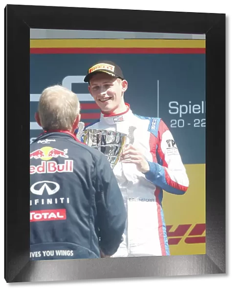 2014 GP3 Series Round 2. Red Bull Ring, Spielberg, Austria. Sunday 22 June 2014. Emil Bernstorff (GBR, Carlin) Photo: Alastair Staley / GP3 Series Media Service. ref: Digital Image _79P6812