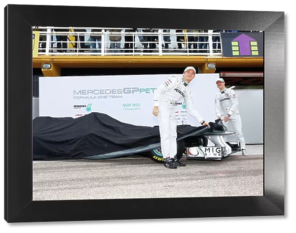 2011 Mercedes GP Petronas W02 Launch