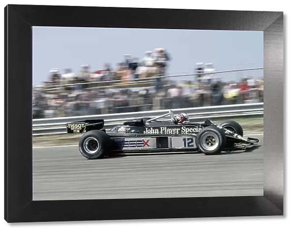 1981 Dutch Grand Prix Zandvoort, Holland. 28-30 August 1981. Nigel Mansell (Lotus 87-Ford Cosworth), retired. Ref - 81HOL28. World Copyright - LAT Photographic