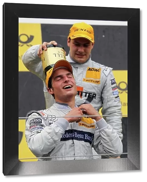 DTM. L-R: Race winner Bruno Spengler (CDN), Mercedes-Benz Bank AMG C-Klasse 