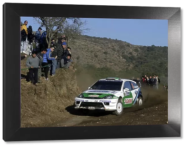 2005 FIA World Rally Champs. Round nine, Rally Argentina. 14th - 17th July 2005. Toni Gardemeister, Ford, action. World Copyright: McKlein / LAT