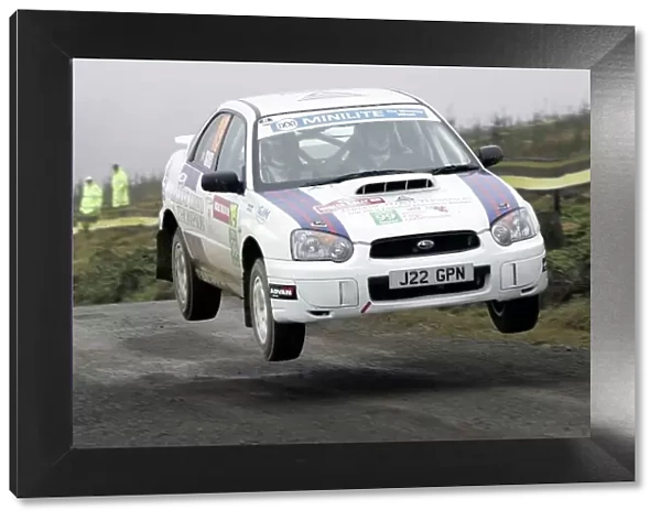 2006 British Rally Championship. Wales Rally GB. 1st-3rd December 2006. Andrew Barnes. World Copyright: Ebrey / LAT Photographic