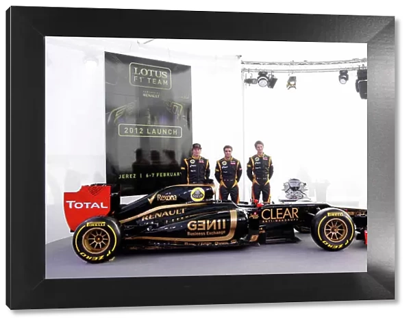 2012 Lotus F1 Team Launch