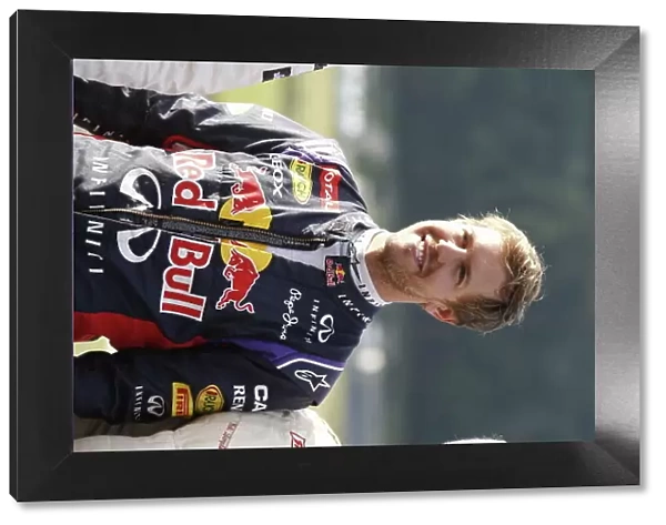 Red Bull Ring, Spielberg, Austria. Saturday 21 June 2014. Sebastian Vettel, Red Bull Racing RB10 Renault. World Copyright: Charles Coates / LAT Photographic. ref: Digital Image _J5R0003