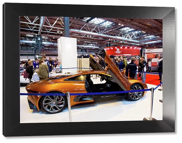 Autosport International Exhibition. National Exhibition Centre, Birmingham, UK. Saturday 16 January 2016. Jaguar on the Williams stand. World Copyright: Mike Hoyer / LAT Photographic. ref: Digital Image 4ED28116