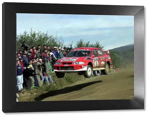 2001 World Rally Championship. Argentina May 3rd-6th, 2001 Freddy Loix on stage 11. Photo: Ralph Hardwick / LAT