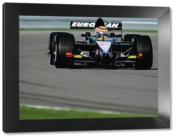2001 United States Grand Prix. Indianapolis, Indiana, USA. 28-30 September 2001. Alex Yoong (Minardi PS01 European). Ref-01 USA 25. World Copyright - Lorenzo Bellanca / LAT Photographic