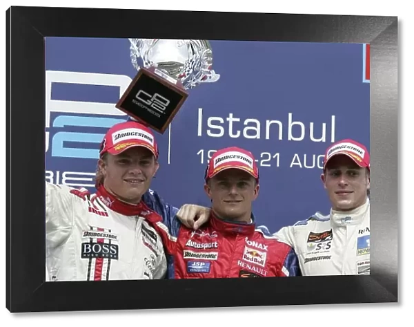 2005 GP2 Series - Turkey Istanbul Park, Istanbul Sunday Race 2 Winner Heikki Kovalainen ( fin, Arden) 2nd Adam Carroll (GB, Super Nova International). 3rd Nico Rosberg (D, ART Grand Prix)
