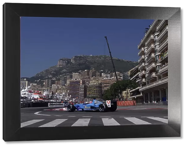 2001 Monaco Grand Prix - Race Monte Carlo, Monaco. 29th May 2001. Jenson Button, Benetton Renault B201, action. World Copyright: Steve Etherington / LAT Photographic ref: 17.7 mb Digital Image