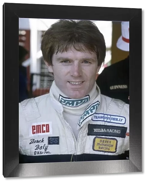 1981 German Grand Prix. Hockenheim, Germany. 31 July-2 August 1981. Derek Daly (March 811-Ford Cosworth), retired. Portrait. World Copyright: LAT Photographic Ref: 35mm transparency 81GER14