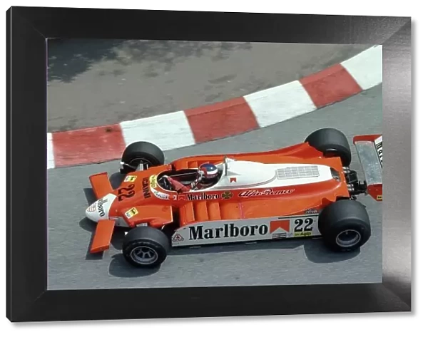 1980 Monaco Grand Prix. Monte Carlo, Monaco. 15-18 May 1980. Patrick Depailler (Alfa Romeo 179B), retired. World Copyright: LAT Photographic Ref: 35mm transparency 80MON09