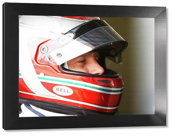 FIA Formula E Test Day, Donington Park, UK. 3rd - 4th July 2014. Jarno Trulli, Trulli GP. Photo: Zak Mauger / FIA Formula E ref: Digital Image _L0U4776