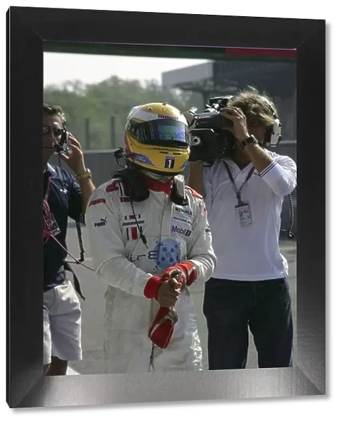 2006 GP2 Series.Round 11. Monza, Italy. 8th September 2006. Friday Qualifying. Lewis Hamilton (GBR, ART Grand Prix). World Copyright: Andrew Ferraro / GP2 Series Media Service. ref: Digital ImageZP9O5009.jpg