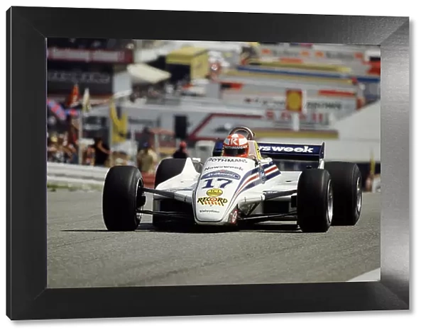 1982 Austrian Grand Prix. Osterreichring, Zeltweg, Austria. 13-15 August 1982. Rupert Keegan (March 821 Ford). Ref-82 AUT 46. World Copyright - LAT Photographic