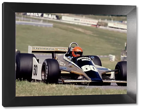 1980 British Grand Prix. Brands Hatch, England. 11-13 July 1980. Rupert Keegan (Williams FW07 Ford) 11th position. Ref-80 GB 34. World Copyright - LAT Photographic