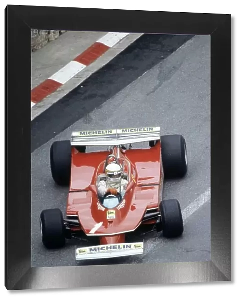 1980 Monaco Grand Prix. Monte Carlo, Monaco. 15-18 May 1980. Jody Scheckter (Ferrari 312T5), retired. World Copyright: LAT Photographic Ref: 35mm transparency 80MON20