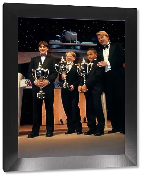Portrait. 1996 Autosport Awards.. Grosvenor House Hotel, London, Great Britain