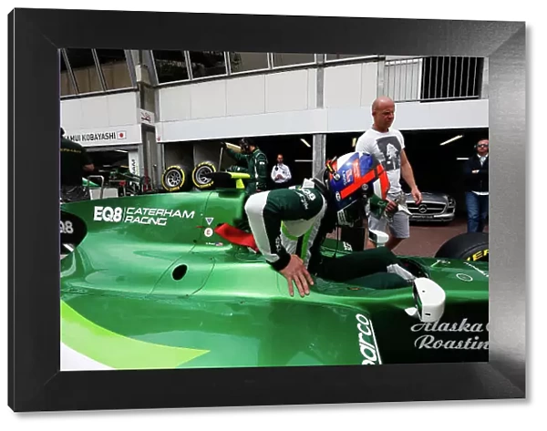 2014 GP2 Series Round 3 - Practice Monte Carlo, Monaco. Thursday 22 May 2014. Alexander Rossi (EQ8 Caterham Racing) Photo: Alastair Staley / GP2 Series Media Service. ref: Digital Image _79P9400